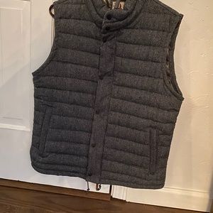 Mens Relwen Wool Tweed Vest